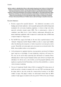 Executive Summary • Evidence Suggests That Regulated Industries