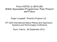 The Skylon Project