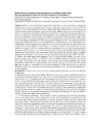 Detection of Partial Discharge in Cast-Resin Dry