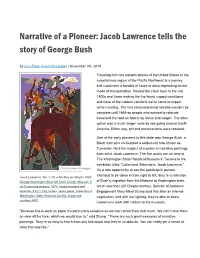 Jacob Lawrence Tells the Story of George Bush by Lisa Edge (/Users/Lisa-Edge) | November 7Th, 2018