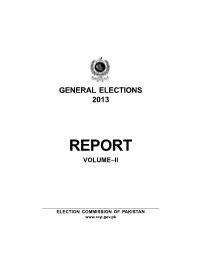 Report Volume–Ii