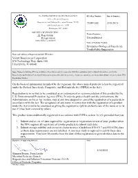 US EPA, Pesticide Product Label, VBC -60397,02/10/2015