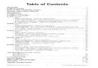 Table of Contents Answer Key Introduction
