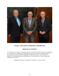 Cities and Joint Powers Committee