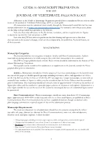 Guide for Authors