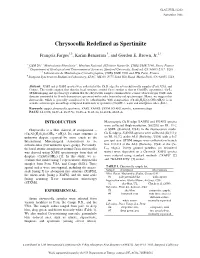Chrysocolla Redefined As Spertiniite