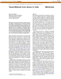 Minireview Visual Methods from Atoms to Cells