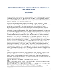 Dr. Mike Diboll: Reflections on My Practice in Bahrain
