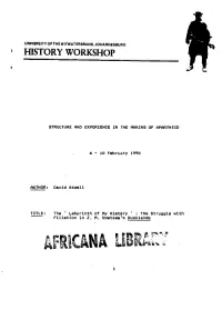 History Workshop
