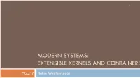 CS 414/415 Systems Programming and Operating Systems
