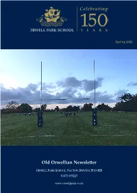 Old Orwellian Newsletter
