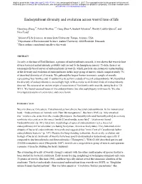 Endosymbiont Diversity and Evolution Across Weevil Tree of Life