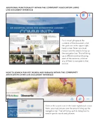 For a Visual Glimpse at the Contents of the Document, Click the Grid Icon in the Upper Right- Hand Corner