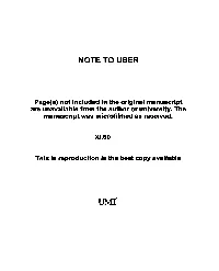 Note to User