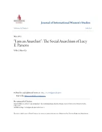 The Social Anarchism of Lucy E. Parsons