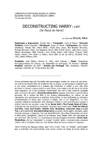 DECONSTRUCTING HARRY / 1997 (As Faces De Harry)