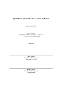 Hyperinflation in Venezuela: How to Address the Problem
