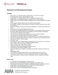 Research and Development Teams