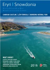 Snowdonia Map and Tourist Guide