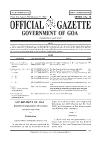 Goa RTE Rules