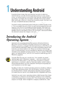 1Understanding Android