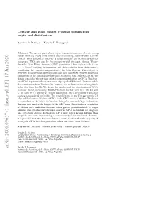 Centaur and Giant Planet Crossing Populations: Origin and Distribution