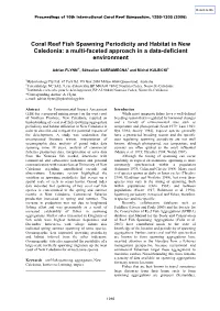 Coral Reef Fish Spawning Periodicity and Habitat in New Caledonia: a Multi-Faceted Approach in a Data-Deficient Environment