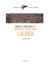 Text Čistopis Z+Dč.1 Liesek