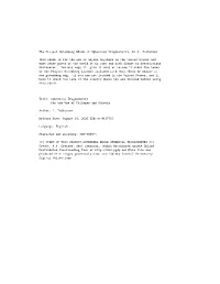 The Project Gutenberg Ebook of Spherical Trigonometry, by I