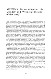 We Met at the End of the Party’