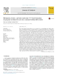 Mechanism of Intra- and Inter-Molecular CC Bond Formation