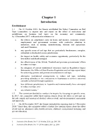 Policy and Process to Limit and Reduce Red Tape (Policy and Process Inquiry)