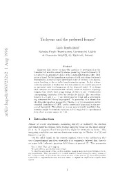 Tachyons and the Preferred Frames