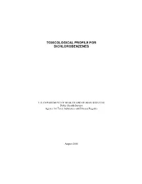 Toxicological Profile for Dichlorobenzenes