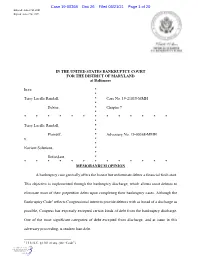 Case 19-00368 Doc 26 Filed 06/21/21 Page 1 of 20 Entered: June 21St, 2021 Signed: June 21St, 2021