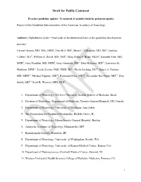 Draft for Public Comment