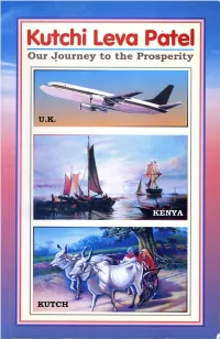 Kutchi Leva Patel Index Our Journey to the Prosperity Chapter Article Page No