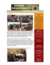 Teknoxpo REGISTER TODAY for SUMMER CLASSES Northwest