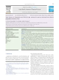 High Infection of Anaplasma and Ehrlichia Spp. Among Tick Species Collected from Different Geographical Locations of Iran