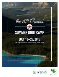 The 10Th Annual CON-RCO Obesity Summer Boot Camp Delegates Will Receive a Certificate of Attendance