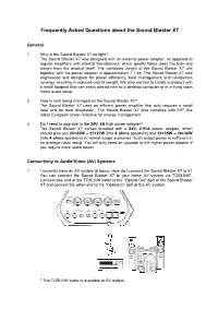 Frequently Asked Questions About Sound Blaster X7 Ver