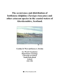 Proposal for a Study Into the Distribution and Occurrence of The