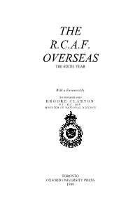 The R.C.A.F. Overseas, Volume 3: the Sixth Year