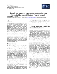 Tumuli and Pingos: a Comparative Analysis Between Daedalia Planum and Elysium Planitia Mounds L