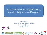 Vertically-Averaged CO2 Migration with Residual-Trapping And