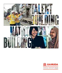 Annual Report 2015 We Aim to Lead the Region in Innovative Breakthrough Solutions for Large-Scale Public Infrastructure and Property Development