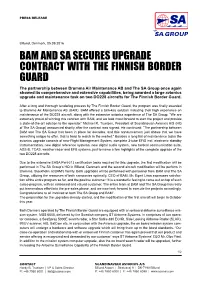 BAM and SA Secures Upgrade Contract with the Finnish Border