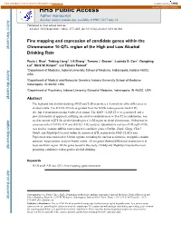 Fine Mapping and Expression of Candidate Genes Within the Chromosome 10 QTL Region of the High and Low Alcohol Drinking Rats