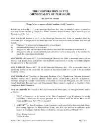 Joint Compliance Audit Committee and Terms of Reference for The