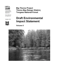 Big Thorne Project Draft Environmental Impact Statement
